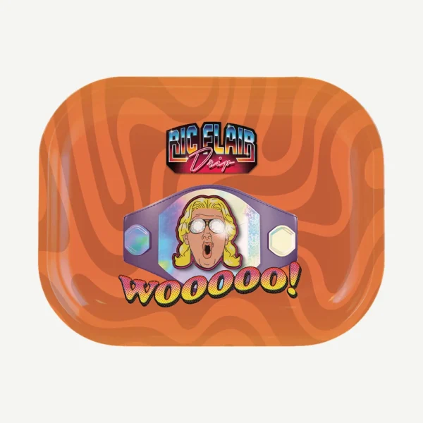 RFD-RT-CHMPBLT-10IN-01 Ric Flair Drip Rolling Tray 10" - Champion Belt (Grande)